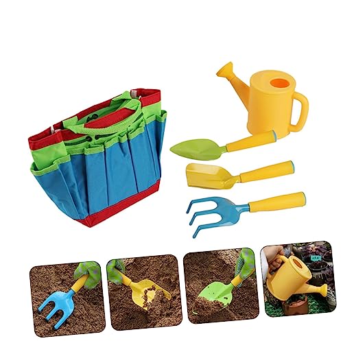Toddmomy Gartenset Teilig Mini Schaufel Rechen Gießkanne Pflanzwerkzeug für Jungen Mädchen Kindgerecht Sicher für Sandkasten Garten und Outdoor Toddmomy Gartenset Teilig Mini Schaufel Rechen Gießkanne Pflanzwerkzeug für Jungen Mädchen Kindgerecht Sicher für Sandkasten Garten und Outdoor von Toddmomy