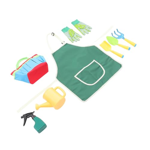 Toddmomy Gartenspielzeug Gartenwerkzeug mit Kleinem Schaufel Rechen und Gießkanne für Mädchen Jungen Robust und Langlebig Garten und Sandkasten von Toddmomy