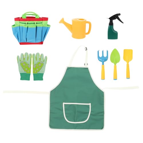 Toddmomy Gartenwerkzeug aus Robustem Material mit Kleiner Schaufel und Rechen Handliches Gartenspielzeug für Junge Mädchen zum Pflanzen Unkrautbeseitigung und Sandspielen von Toddmomy