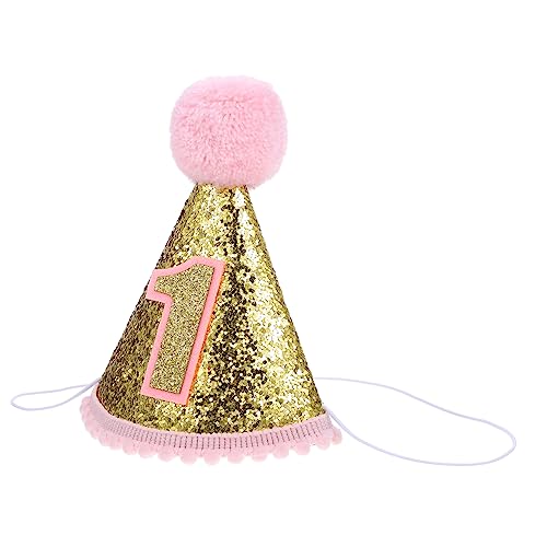 Toddmomy Geburtstagsmütze für Leichter Kreativer Partyhut aus Glitzerstoff für Fotos und Feierlichkeiten für Geburtstagsfeiern und Anlässe von Toddmomy