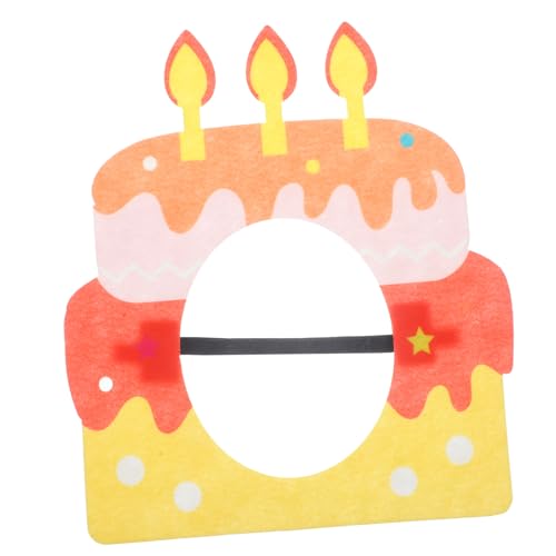 Toddmomy Geburtstagsparty-Maske geburtstagsdekoration geburtstagsfeier Alles zum Geburtstag Banner Kuchen Party-Kopfbedeckung Masken in Form einer Geburtstagstorte Vlies Orange Toddmomy Geburtstagsparty-Maske geburtstagsdekoration geburtstagsfeier Alles zum Geburtstag Banner Kuchen Party-Kopfbedeckung Masken in Form einer Geburtstagstorte Vlies Orange von Toddmomy