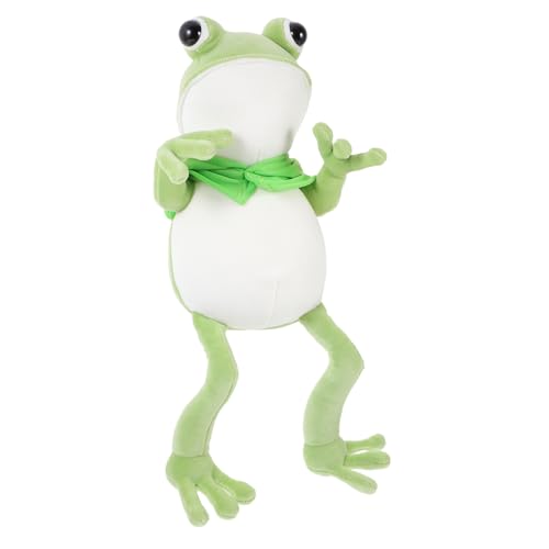 Toddmomy Gefüllte Frosch Plüschpuppe Skurriles Stofftier zur Inneneinrichtung Charmante Dekoration für Schlafzimmer und Wohnzimmer für Freunde und Familie Toddmomy Gefüllte Frosch Plüschpuppe Skurriles Stofftier zur Inneneinrichtung Charmante Dekoration für Schlafzimmer und Wohnzimmer für Freunde und Familie von Toddmomy