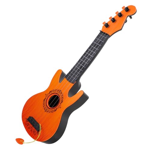 Toddmomy Gitarre für Gelbes Musikspielzeug Pädagogisches Instrument zur Musikalischer Fähigkeiten zur Geburtstagsfeier für Jungen Toddmomy Gitarre für Gelbes Musikspielzeug Pädagogisches Instrument zur Musikalischer Fähigkeiten zur Geburtstagsfeier für Jungen von Toddmomy