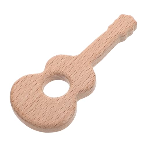 Toddmomy Gitarrenschmuck für deko E-Gitarren-Ornament einzigartige Ornamente Bassgitarrenverzierung kleine Musikinstrumente als Schmuck Holz Khaki von Toddmomy