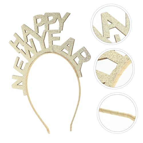 Toddmomy Glitzerndes Neujahrs Stirnband Party Kopfschmuck Festlich Komfortabel Langlebig für Familie Freunde Toddmomy Glitzerndes Neujahrs Stirnband Party Kopfschmuck Festlich Komfortabel Langlebig für Familie Freunde von Toddmomy