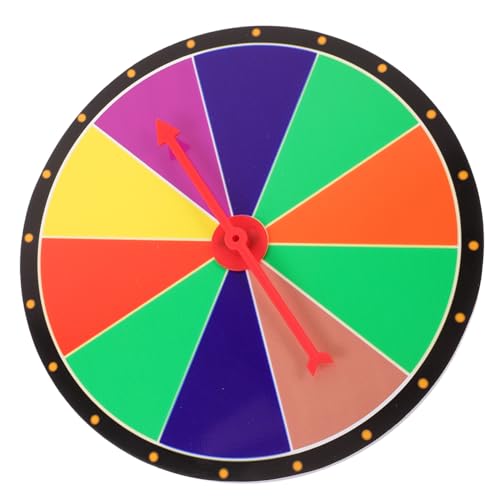 Toddmomy Glückliches Drehbares Preisgerät für Party Spiele und Lernzwecke Leicht Tragbares DIY Gerät mit Segmenten Vielseitiges für Familienfeiern und Events Toddmomy Glückliches Drehbares Preisgerät für Party Spiele und Lernzwecke Leicht Tragbares DIY Gerät mit Segmenten Vielseitiges für Familienfeiern und Events von Toddmomy