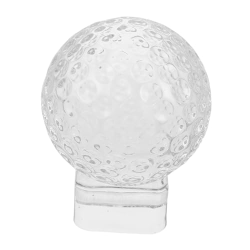Toddmomy Golfball Ständer mit Kristallhalterung Elegantes Golfdekor für Schreibtisch und Vitrine Perfektes für Golfbegeisterte Platzsparend Tragbar und von Toddmomy