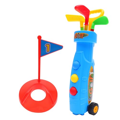 Toddmomy Golfspielzeug Leichter Mini golfschläger aus Tragbar und Sicher Fördert Hand Auge koordination für Jungen und Mädchen Ab Jahren für Indoor Outdoor Spiel Zufällige Zufällige Farbe von Toddmomy