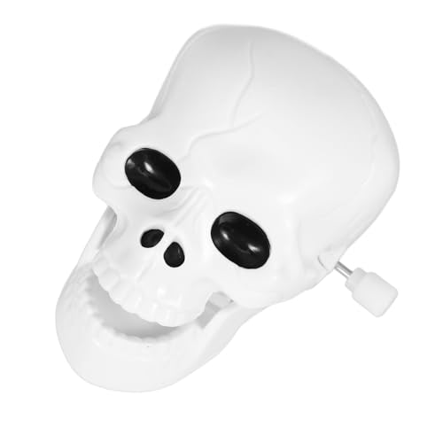 Toddmomy Gruseliges Skelett Uhrwerkspielzeug für Halloween Partygeschenk Einzigartiges Aufziehspielzeug aus Leichtem Sicher und Handlich Goody Bags von Toddmomy