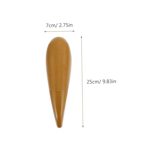 Toddmomy Guiro Musikinstrument aus Hochwertigem Strapazierfähigem Material Einfach zu Pädagogisches Schlagzeugspielzeug zur Frühkindlichen Musikalischen und Eltern Junge Mädchen Toddmomy Guiro Musikinstrument aus Hochwertigem Strapazierfähigem Material Einfach zu Pädagogisches Schlagzeugspielzeug zur Frühkindlichen Musikalischen und Eltern Junge Mädchen von Toddmomy