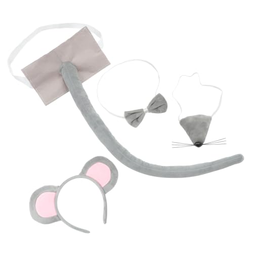 Toddmomy Haarreifen mit Ohren Fliege und Nase für Cosplay Geburtstagsfeiern Halloween und Karneval Toddmomy Haarreifen mit Ohren Fliege und Nase für Cosplay Geburtstagsfeiern Halloween und Karneval von Toddmomy