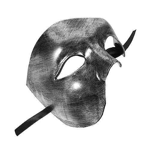 Toddmomy Halbgesicht Maske für Halloween Tragbare Karneval Maske mit Elegantem Design für Cosplay und Partys Leicht und Verstellbar Perfektes Accessoire für Besondere Anlässe Toddmomy Halbgesicht Maske für Halloween Tragbare Karneval Maske mit Elegantem Design für Cosplay und Partys Leicht und Verstellbar Perfektes Accessoire für Besondere Anlässe von Toddmomy