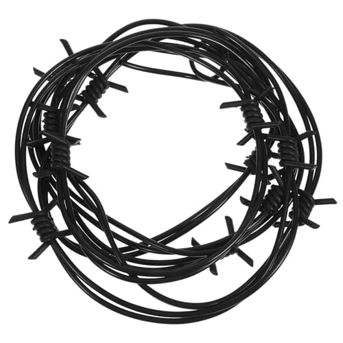 Toddmomy Halloween Deko Fake Stacheldraht aus Stabiles Halloween Party Ornament Realistische Leichte Barbed Wire Requisite für Grusel Cosplay und Spukhaus Dekoration Toddmomy Halloween Deko Fake Stacheldraht aus Stabiles Halloween Party Ornament Realistische Leichte Barbed Wire Requisite für Grusel Cosplay und Spukhaus Dekoration von Toddmomy
