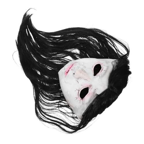 Toddmomy Halloween Geistermaske für Erwachsene Realistische Vollgesichts für Gruselige Partys Cosplay Fluchtspiele und Horrordekorationen für Schaurige Szenarien und Kreative Rollenspiele von Toddmomy