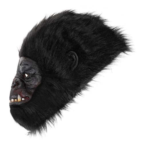 Toddmomy Halloween Gorilla Kopfmaske Gruselige Cosplay Requisite für Partys Lebensechte Tiermaske für Festivals für Halloween Karneval und Andere Anlässe Toddmomy Halloween Gorilla Kopfmaske Gruselige Cosplay Requisite für Partys Lebensechte Tiermaske für Festivals für Halloween Karneval und Andere Anlässe von Toddmomy
