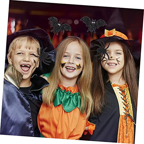 Toddmomy Halloween Haarreif mit Spinnen Design Atmungsaktive Kopfbedeckung Vliesstoff Verstellbar für Erwachsene für Halloween Partys und Kostümfeste von Toddmomy