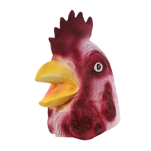 Toddmomy Halloween Hahnenmaske aus Atmungsaktivem für Cosplay und Partys Vielseitiges Kostümzubehör für Unvergessliche Verkleidungen Toddmomy Halloween Hahnenmaske aus Atmungsaktivem für Cosplay und Partys Vielseitiges Kostümzubehör für Unvergessliche Verkleidungen von Toddmomy