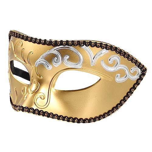 Toddmomy Halloween Halbmaske für Maskerade Kreative Cosplay Maske Elegantes Accessoire für Partys Geburtstagsfeiern und Karneval Maske für Einen Unvergesslichen Auftritt von Toddmomy