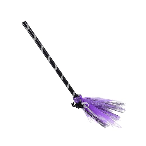 Toddmomy Halloween Hexenbesen Deko Prop für Kostümpartys Geeignet für Erwachsene für Halloween Feiern und Cosplay Verkleidungen Toddmomy Halloween Hexenbesen Deko Prop für Kostümpartys Geeignet für Erwachsene für Halloween Feiern und Cosplay Verkleidungen von Toddmomy