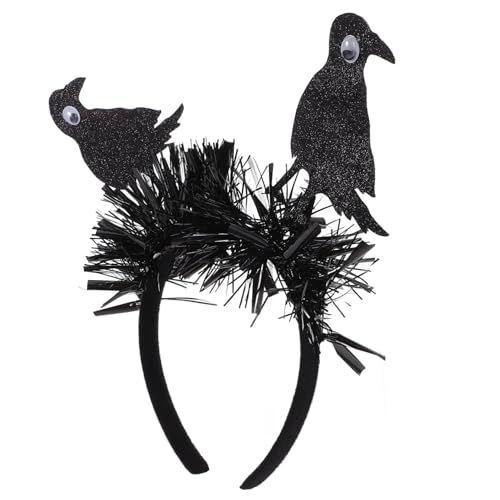 Toddmomy Halloween Krähen Haarreifen Leuchtendes Stirnband für Partys Sicher und Langlebig Passt Meisten Halloween Accessoire für Damen Toddmomy Halloween Krähen Haarreifen Leuchtendes Stirnband für Partys Sicher und Langlebig Passt Meisten Halloween Accessoire für Damen von Toddmomy