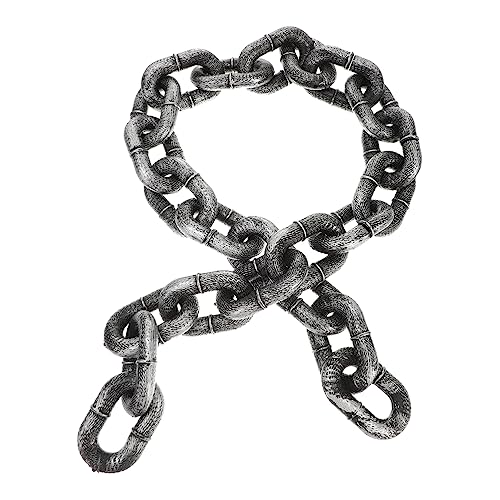 Toddmomy Halloween Plastikkette Flexible Deko Kette Für Halloween Cosplay Spukhaus Dekoration Und Party Accessoires Für Grusel Events Und Kreative von Toddmomy