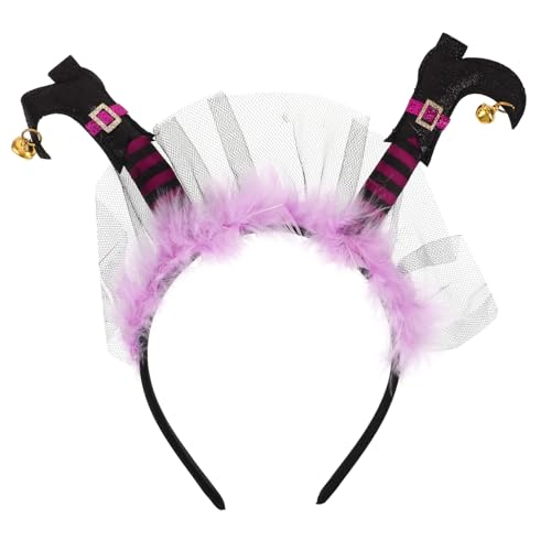 Toddmomy Halloween Stirnband für Damen Neuartiges Cosplay Zubehör mit Dekorativem Design für Halloween Mottopartys und Cosplay Events Langlebiges Haarreif von Toddmomy