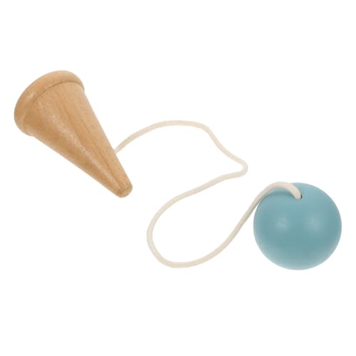 Toddmomy Hand Auge Koordinationsspielzeug Kendama aus Holz mit Robustem Design und Fest Verbundener Kugel Pädagogisches Geschicklichkeitsspiel für Erwachsene Fördert Koordination und Toddmomy Hand Auge Koordinationsspielzeug Kendama aus Holz mit Robustem Design und Fest Verbundener Kugel Pädagogisches Geschicklichkeitsspiel für Erwachsene Fördert Koordination und von Toddmomy