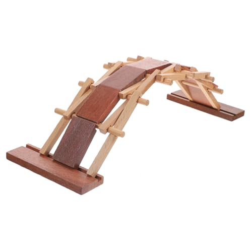 Toddmomy Handgefertigtes Holzspielzeug DIY Bogenbrücke Modell Pädagogisches Montagespielzeug Ab Jahren Kreativfördernd Dekoratives Toddmomy Handgefertigtes Holzspielzeug DIY Bogenbrücke Modell Pädagogisches Montagespielzeug Ab Jahren Kreativfördernd Dekoratives von Toddmomy