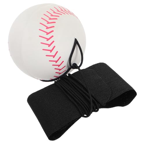 Toddmomy Handgelenk-Return-Ball, Sport-handgelenkball, Gummi-hüpfarmband, Rebound-Ball, Handgelenk-Rebound-Ball, Bounce-Back-Tennisball, Fußball-partygeschenk, Elastischer Seilball Toddmomy Handgelenk-Return-Ball, Sport-handgelenkball, Gummi-hüpfarmband, Rebound-Ball, Handgelenk-Rebound-Ball, Bounce-Back-Tennisball, Fußball-partygeschenk, Elastischer Seilball von Toddmomy