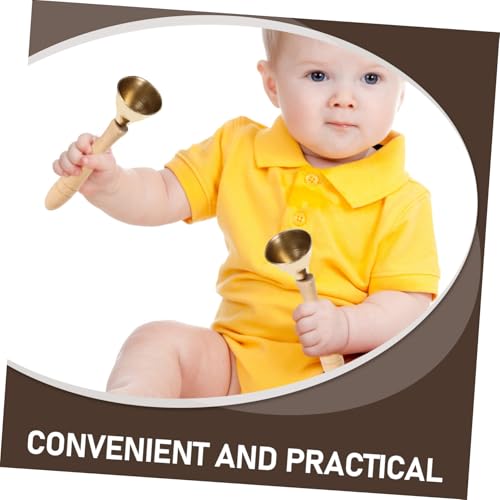 Toddmomy Handglocken mit Holzgriff für Sichere Leichtgewichtige Musikinstrumente für Musikalische Früherziehung Fördert Kreativität Konzentration und Fingerfertigkeit bei Kleinkindern Toddmomy Handglocken mit Holzgriff für Sichere Leichtgewichtige Musikinstrumente für Musikalische Früherziehung Fördert Kreativität Konzentration und Fingerfertigkeit bei Kleinkindern von Toddmomy