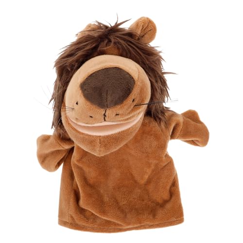 Toddmomy Handpuppe Plüschspielzeug Realistische Tier Handpuppe für Interaktives Frühkindlichen Entwicklung für Rollenspiele und Puppentheater Zufällige Farbe Zufällige Farbe von Toddmomy