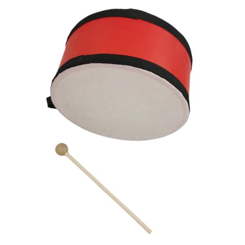 Toddmomy Handtrommel Tragbar mit Schlägel Percussion Kleinkinder Sicheres Material Kindgerechtes Musikinstrument Rhythmusgefühl und Musikalischer Entwicklung von Toddmomy