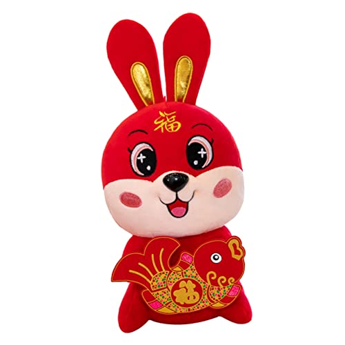 Toddmomy Hasenpuppe Entzückendes Häschendekor Kaninchenspielzeug Kaninchen -Maskottchen Hase Plüsch Ausgestopftes Hasenspielzeug Dekorativ Kaninchen-Maskottchen- Pp Baumwolle Rot Toddmomy Hasenpuppe Entzückendes Häschendekor Kaninchenspielzeug Kaninchen -Maskottchen Hase Plüsch Ausgestopftes Hasenspielzeug Dekorativ Kaninchen-Maskottchen- Pp Baumwolle Rot von Toddmomy