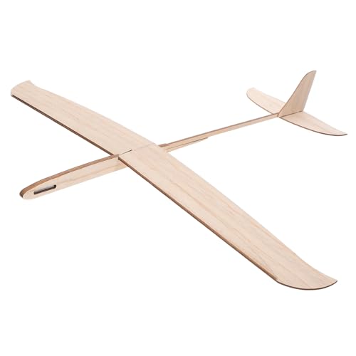 Toddmomy Hölzerne Handwurfflugzeug Flugzeughandwerk Flugmodelle Flugzeugmodell Segelflugzeuge Wurfgleiter Kinderhandwerk Segelflugzeug Werfen Handgeworfenes Flugzeug Spielgleiter Khaki Holz von Toddmomy