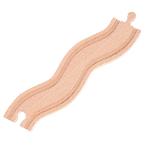 Toddmomy Hölzerne Zugspurzubehör Schiene Spuren Holzstrecke verfolgen das Kinderspielzeug aus Holzeisenbahn hölzerne Eisenbahnstrecke Holzspielzeug Bahngleis Toddmomy Hölzerne Zugspurzubehör Schiene Spuren Holzstrecke verfolgen das Kinderspielzeug aus Holzeisenbahn hölzerne Eisenbahnstrecke Holzspielzeug Bahngleis von Toddmomy