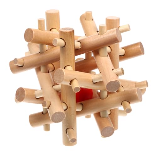 Toddmomy Hölzernes Necken Puzzle Intelligentes Holzrätsel mit Kugel für Erwachsene Fördert Hand Auge Koordination und Logisches Sicheres aus Hochwertigem Holz Toddmomy Hölzernes Necken Puzzle Intelligentes Holzrätsel mit Kugel für Erwachsene Fördert Hand Auge Koordination und Logisches Sicheres aus Hochwertigem Holz von Toddmomy