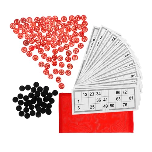 Toddmomy Holz Bingospiel mit Zahlenkarten und Schachbrett Langlebiges Brettspiel für Familien und Party Interaktives Gesellschaftsspiel für Erwachsene Tragbar und Einfach Toddmomy Holz Bingospiel mit Zahlenkarten und Schachbrett Langlebiges Brettspiel für Familien und Party Interaktives Gesellschaftsspiel für Erwachsene Tragbar und Einfach von Toddmomy