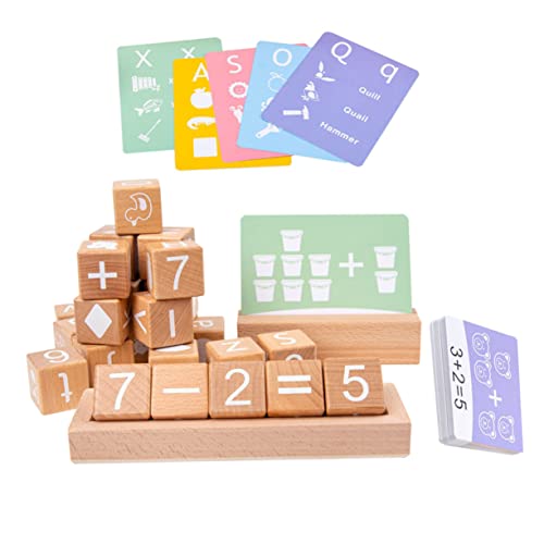 Toddmomy Holz Buchstaben Lernblöcke Pädagogisches Holzspielzeug für Glatte Oberfläche Sicher für Junge Mädchen Montessori Frühförderung für Vorschule und Einschulung Jungen Mädchen Toddmomy Holz Buchstaben Lernblöcke Pädagogisches Holzspielzeug für Glatte Oberfläche Sicher für Junge Mädchen Montessori Frühförderung für Vorschule und Einschulung Jungen Mädchen von Toddmomy