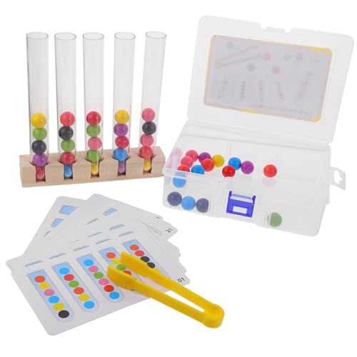 Toddmomy Holz Clipper Perlen Montessori Lernspielzeug für Farbenlernen Vorschule Feinmotorik Eltern Junge Mädchen Interaktion Pädagogisch Leicht und Tragbar Toddmomy Holz Clipper Perlen Montessori Lernspielzeug für Farbenlernen Vorschule Feinmotorik Eltern Junge Mädchen Interaktion Pädagogisch Leicht und Tragbar von Toddmomy