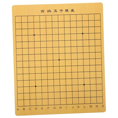 Toddmomy Holz Doppelspiel Schachbrett Faltbares Magnetisches Schachbrett für Schach Gobang für Reisen und Familienaktivitäten Robust und Elegant Fördert Denkfähigkeiten Toddmomy Holz Doppelspiel Schachbrett Faltbares Magnetisches Schachbrett für Schach Gobang für Reisen und Familienaktivitäten Robust und Elegant Fördert Denkfähigkeiten von Toddmomy