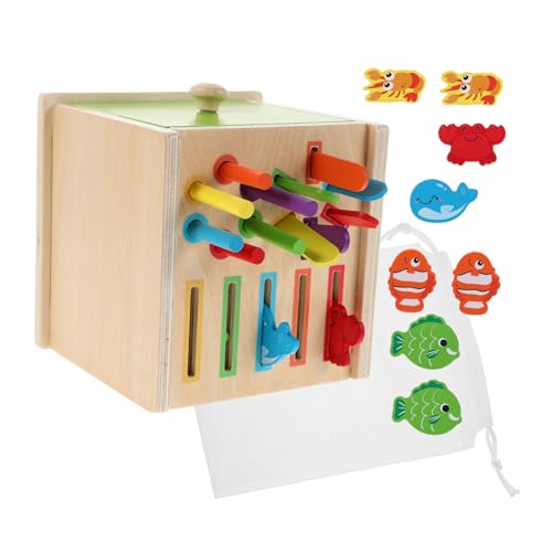 Toddmomy Holz Farb Formsortierspielzeug für Ab Jahren Montessori Pädagogisch Form Farberkennung Feinmotorik Stabil und Interaktiv Lernspiel für Kleinkinder von Toddmomy