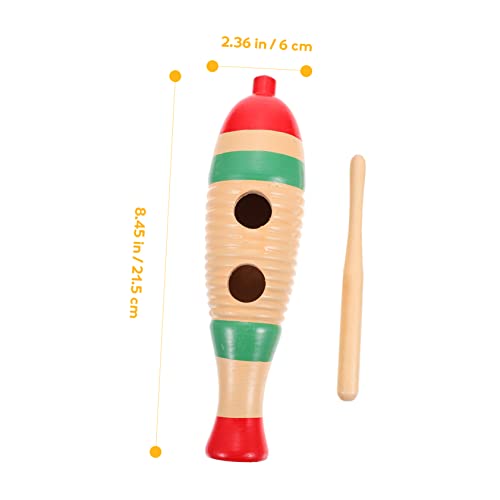 Toddmomy Holz Guiro Fischform mit Schlägel Kinderfreundliches Percussion Musikinstrument Fördert Musikinteresse und Kreativität Kleines Tragbares Rhythmusinstrument Toddmomy Holz Guiro Fischform mit Schlägel Kinderfreundliches Percussion Musikinstrument Fördert Musikinteresse und Kreativität Kleines Tragbares Rhythmusinstrument von Toddmomy