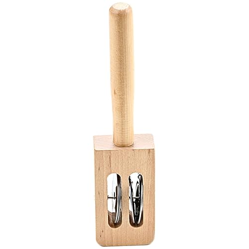 Toddmomy Holz Handglocke Lernspielzeug für Kleinkinder Musikspielzeug Holz Fördert Rhythmus und Kreativität Zufälliger Stil für Endlosen Spielspaß Toddmomy Holz Handglocke Lernspielzeug für Kleinkinder Musikspielzeug Holz Fördert Rhythmus und Kreativität Zufälliger Stil für Endlosen Spielspaß von Toddmomy