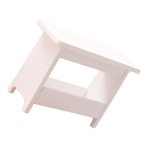 Toddmomy Holz Hocker Dekoratives Mini Kabinett für Puppenhaus und Mini Accessoires Leichtes und Langlebiges Holzmaterial Lebensechtes Design für Fotografie und Deko von Toddmomy