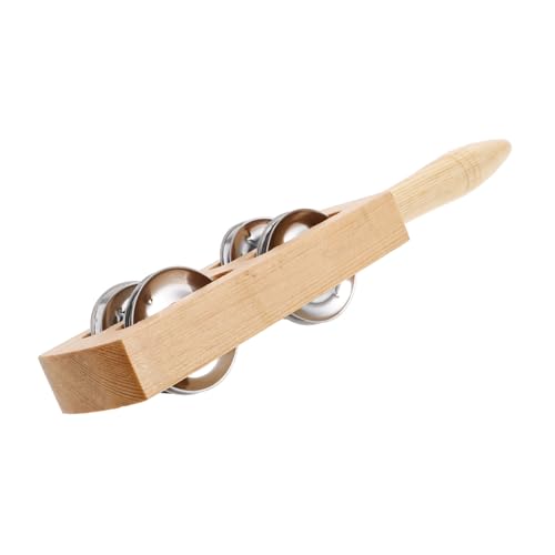 Toddmomy Holz Jingle Stick Griff Jingle Bells 4 Glocken Percussion Stick Shaker Handheld Glocke Rasseln Musik Glocke Instrumente Für Kinder Baby Kleinkind Urlaub Weihnachten Toddmomy Holz Jingle Stick Griff Jingle Bells 4 Glocken Percussion Stick Shaker Handheld Glocke Rasseln Musik Glocke Instrumente Für Kinder Baby Kleinkind Urlaub Weihnachten von Toddmomy