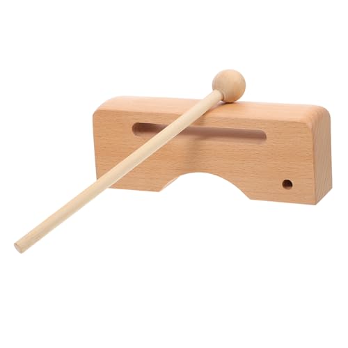 Toddmomy Holz Percussion Instrument Rhythmusblock für Musikunterricht Klarer Langlebiges Material für Kreativität und Konzentration Toddmomy Holz Percussion Instrument Rhythmusblock für Musikunterricht Klarer Langlebiges Material für Kreativität und Konzentration von Toddmomy