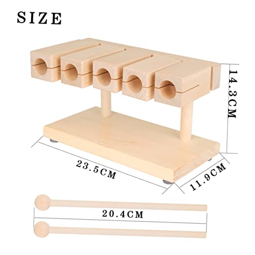 Toddmomy Holz Percussion Orff Instrument Musikalisches Lernspielzeug mit Klöppel für Jungen Mädchen Sicher Poliert Fördert Motorische Fähigkeiten und Hörvermögen Toddmomy Holz Percussion Orff Instrument Musikalisches Lernspielzeug mit Klöppel für Jungen Mädchen Sicher Poliert Fördert Motorische Fähigkeiten und Hörvermögen von Toddmomy