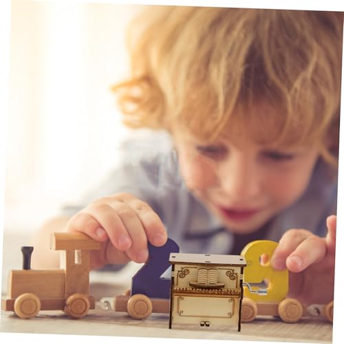 Toddmomy Holz Piano Puzzle Spieluhr Stabiles DIY Musikinstrument für Fördert Kognitive Entwicklung und Feinmotorik als Geburtstags Feiertagsgeschenk von Toddmomy