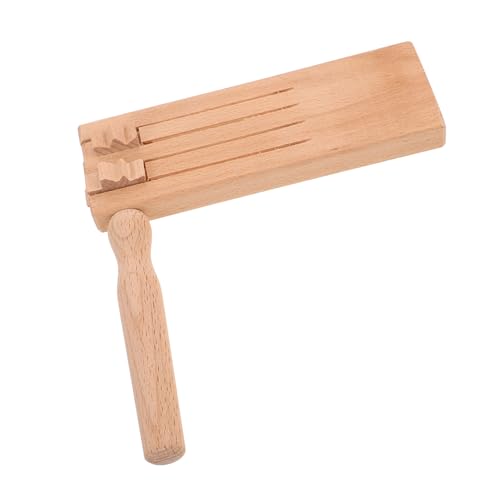 Toddmomy Holz Resonanzbrett Soundmaschine Jubel Geräuschmacher Rhythmus Spielmaschine Mexikanisches Cricket Geräuschmacher Halloween Geräuschmacher Lautmacher Wind Geräuschmacher von Toddmomy