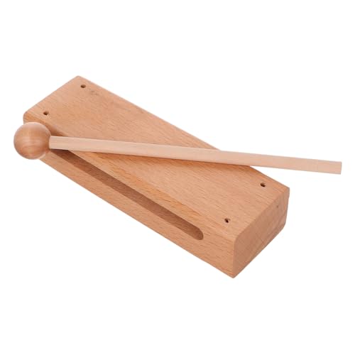 Toddmomy Holz Rhythmusblock mit Schlägel aus Robustem Hartholz Percussion Instrument für Orff Ensembles Musikunterricht und Musikalische Früherziehung Klarer Klang Handliches Toddmomy Holz Rhythmusblock mit Schlägel aus Robustem Hartholz Percussion Instrument für Orff Ensembles Musikunterricht und Musikalische Früherziehung Klarer Klang Handliches von Toddmomy